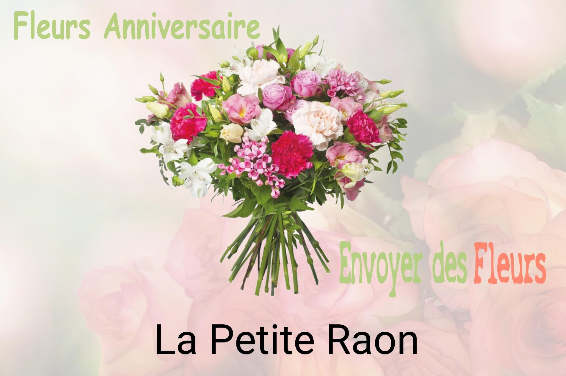 Bouquet de fleurs d’anniversaire livré à La Petite-Raon