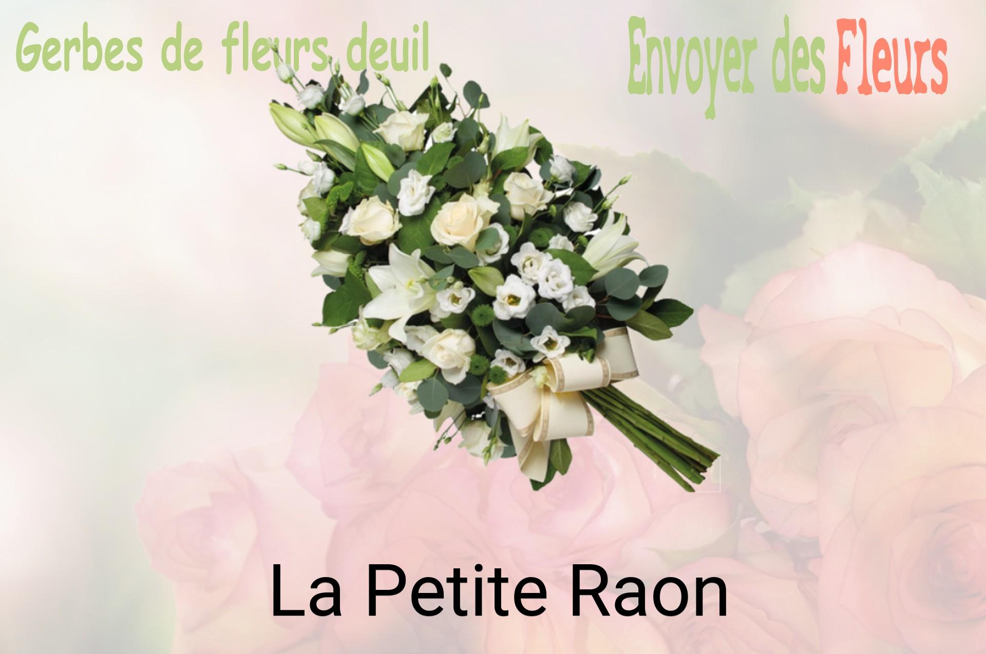 Gerbe de fleurs de deuil livrée à La Petite-Raon